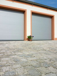 Garagentor Rolltor silber…